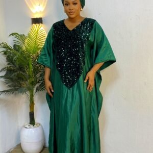 Emerald Green Kaftan