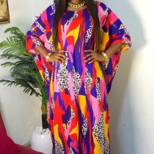 Multi Colour Easy Breezy Classy Gown