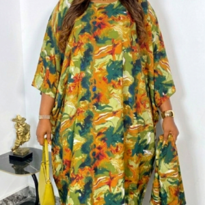 Luxe Flora Crepe Bubu