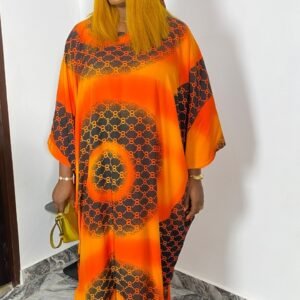 Floral Quality Crepe BubuGown