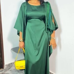 Double Face Duchess Party Gown